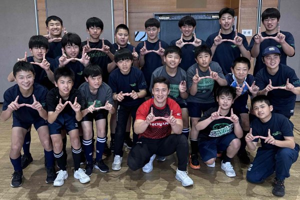 【普及活動】栃木県にて選手によるラグビークリニックを実施しました