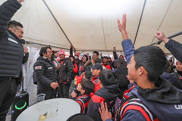 【更新・ホストゲームイベント】ホンスタでの試合後に選手＆GMと交流イベント実施