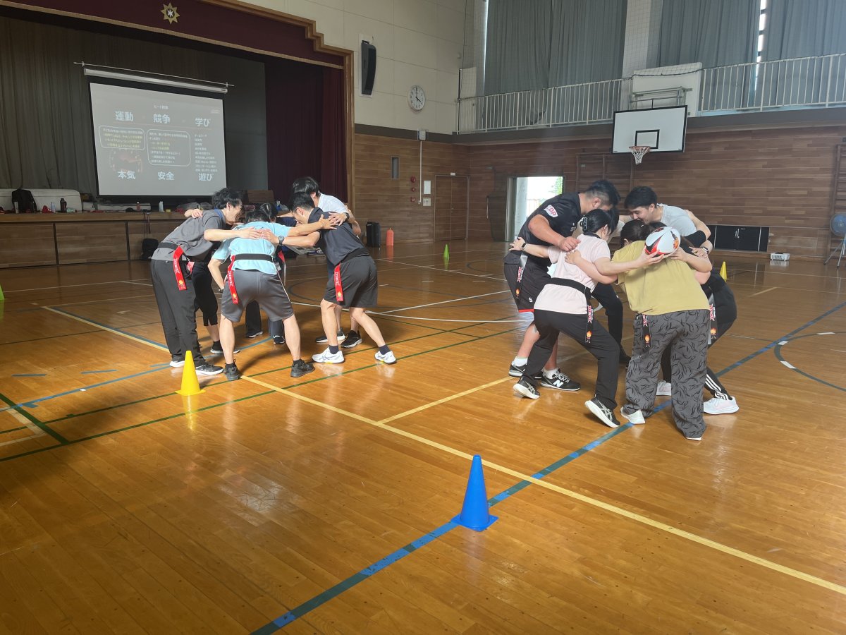 【普及活動】ラグビー講座「ラグビーのコーチングから学ぶ体育授業の作り方」を開催致しました。